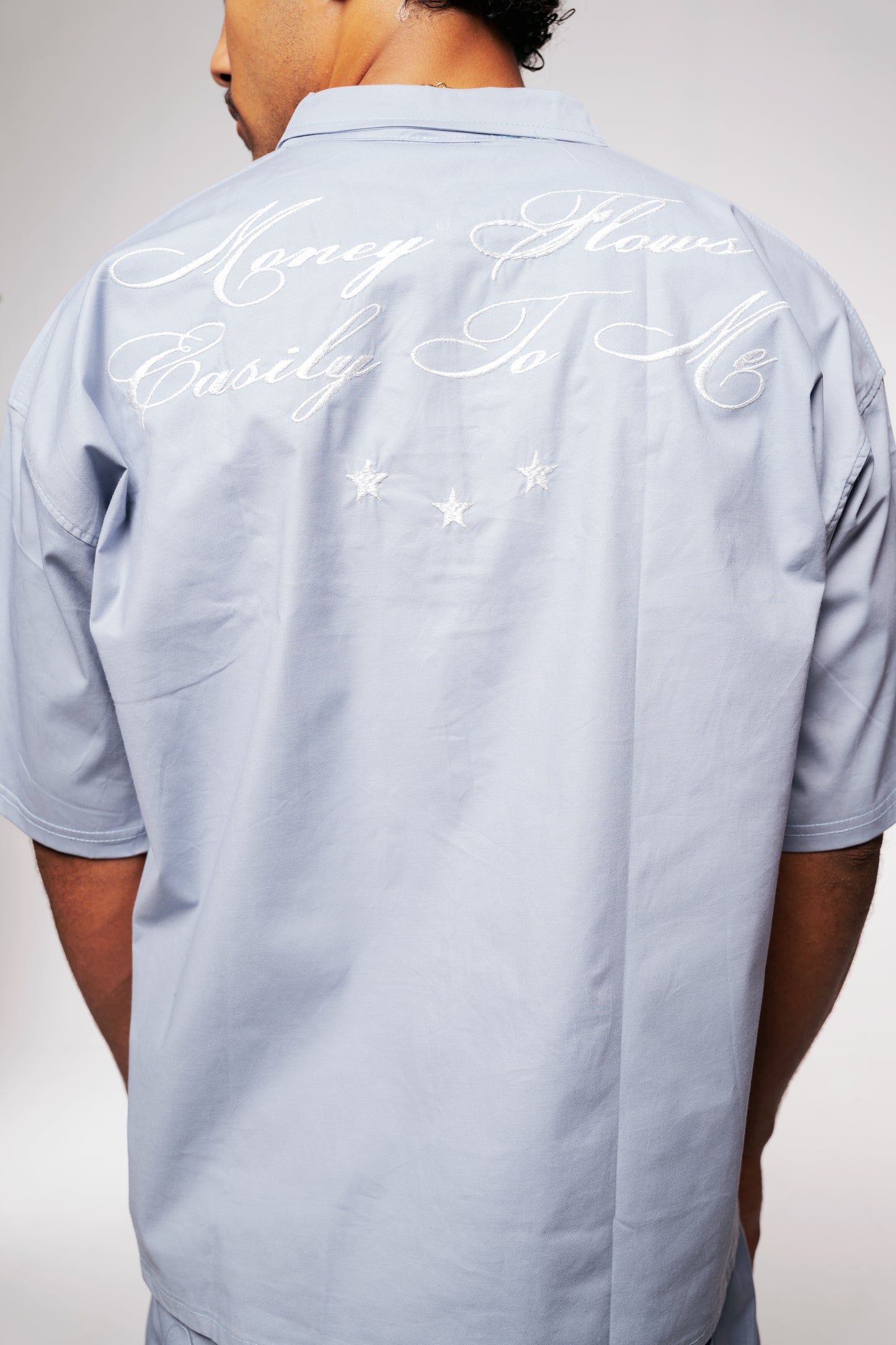 WINDSON Boxy fit shirt (baby blue)