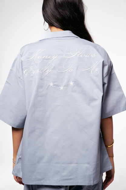 WINDSON Boxy fit shirt (baby blue)
